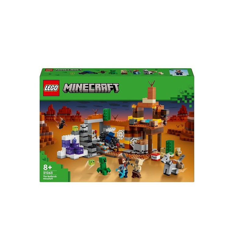  LEGO MINECRAFT Kopalnia w Badlandach 21263