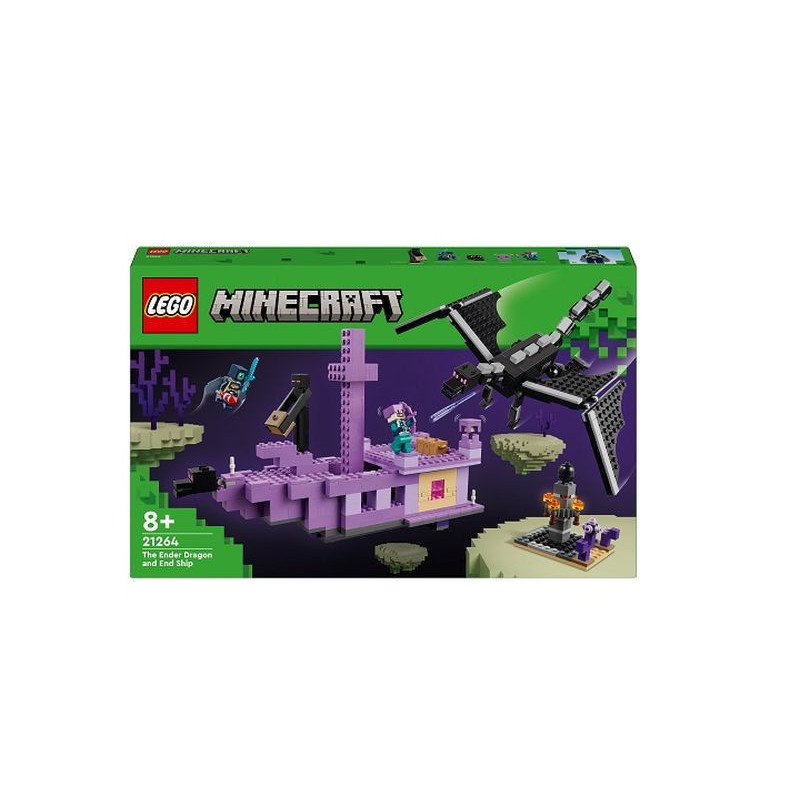  LEGO MINECRAFT SmokKresu i statek Kresu 21264
