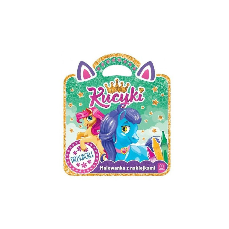 Kucyki Malowanka z naklejk.Przyjaciele 3910 36852