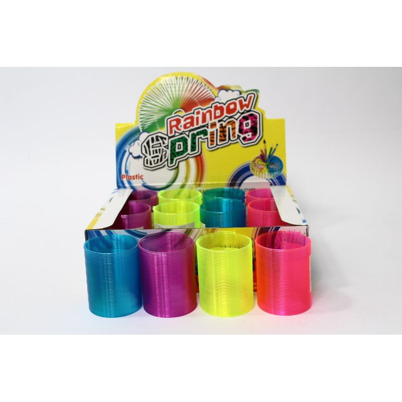 Sprężyna neonowa 5cm 4kol 12szt/op HSR04 02355