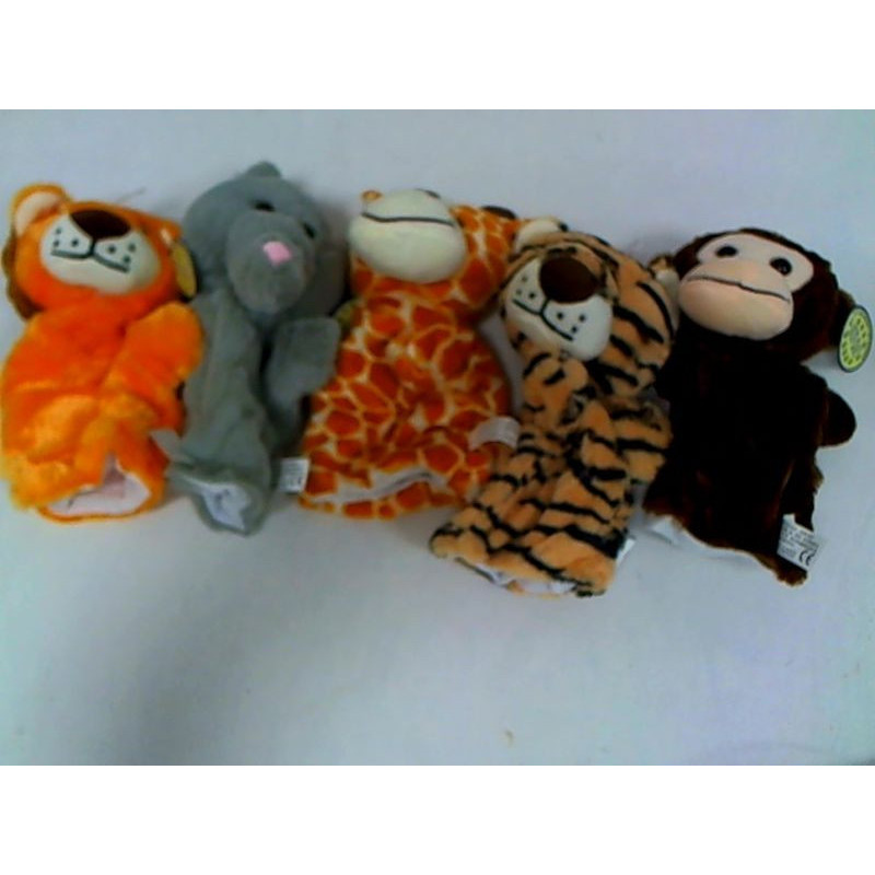 Pacynka P-3178 Zwierzęta 6rodz 23cm 54644