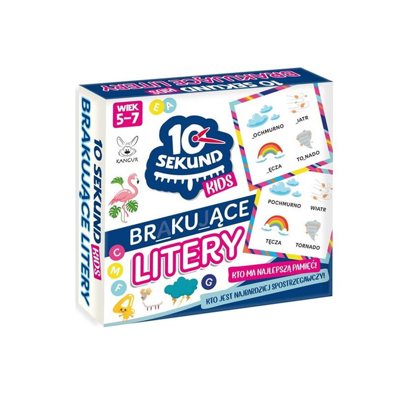 10 Sekund Kids Brakujące litery 42432