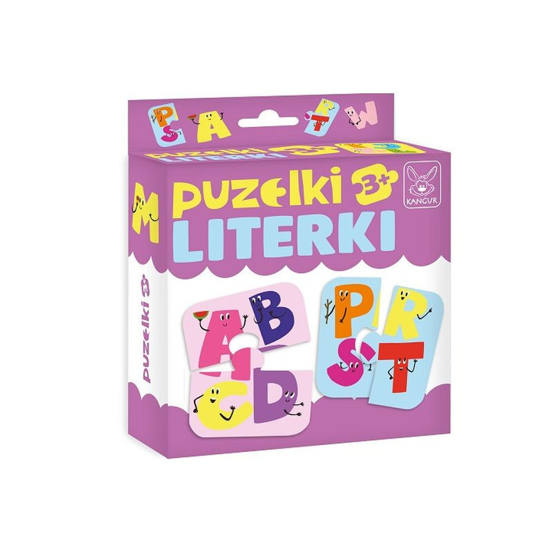 Puzzelki Literki 3+ 42340