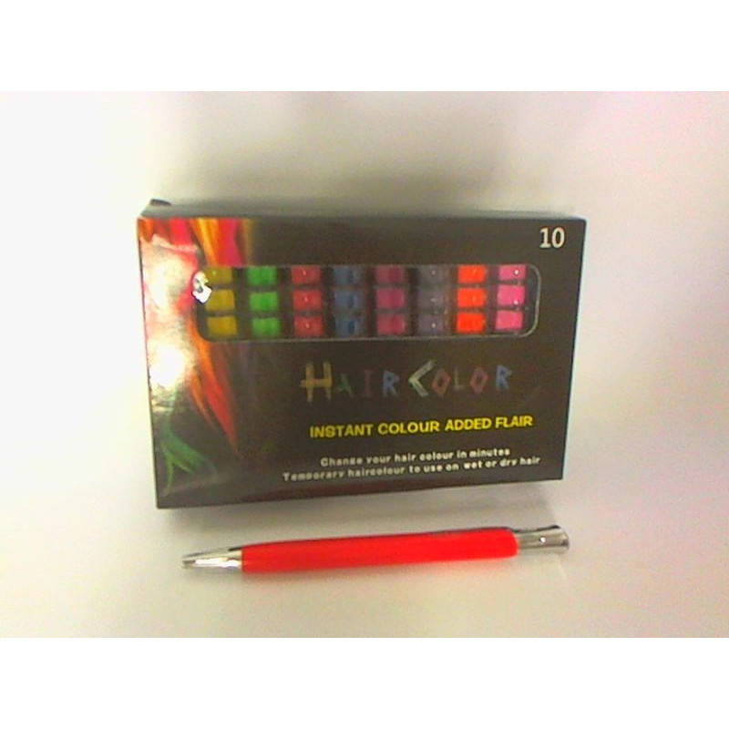  Kreda do włosów 10 kolorów 1006173