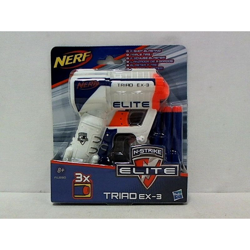  NERF Elite N-Strike Triad EX-3 A1690 /4