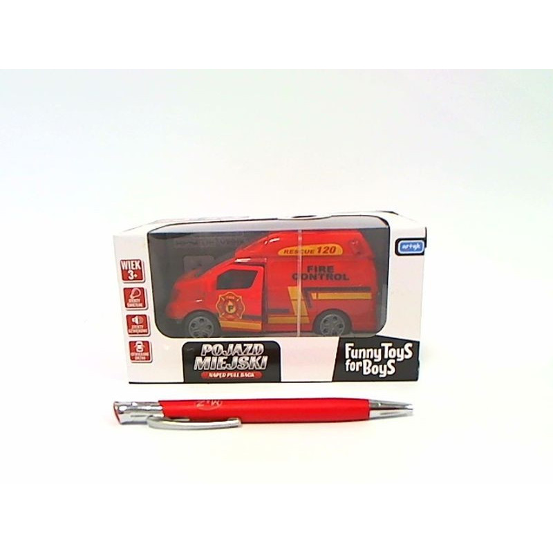  Pojazd miejski ToysForB..Straż pożarna 131660