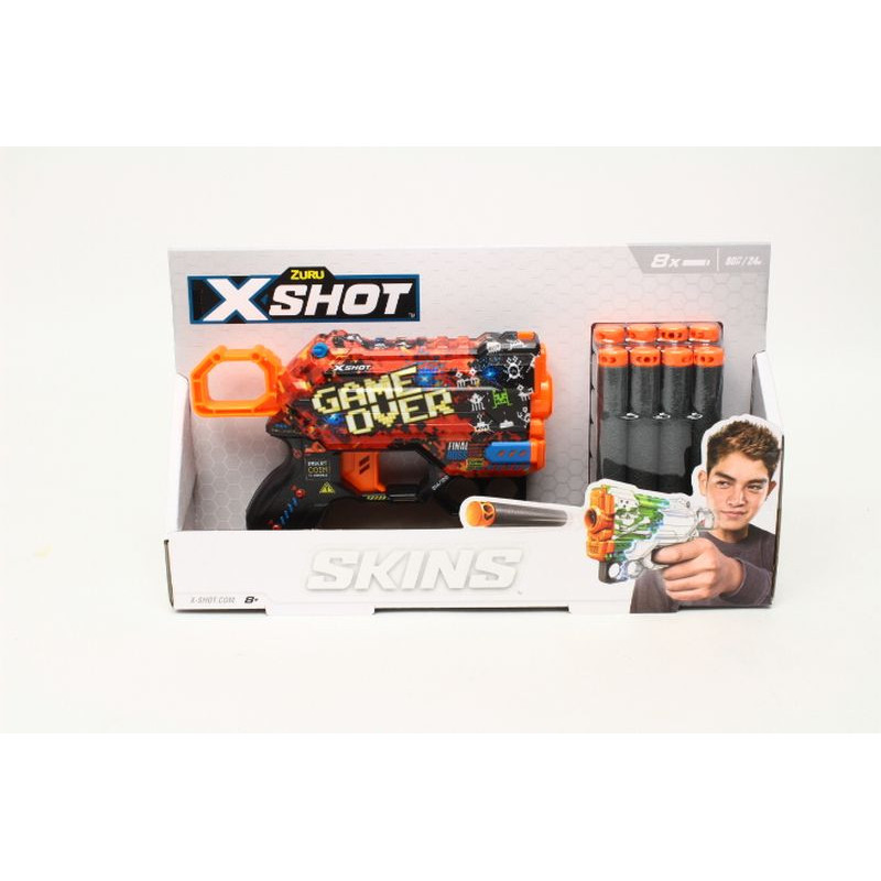  ZURU X-SHOT Skins Menace wyrzutnia 36515B