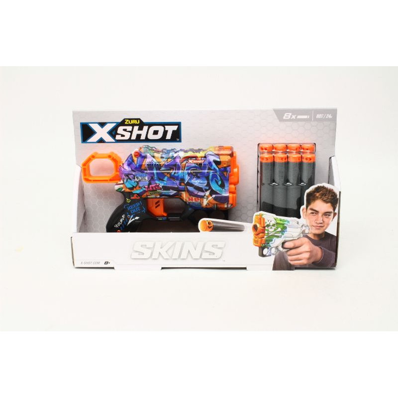 ZURU X-SHOT Skins Menace wyrzutnia 36515D