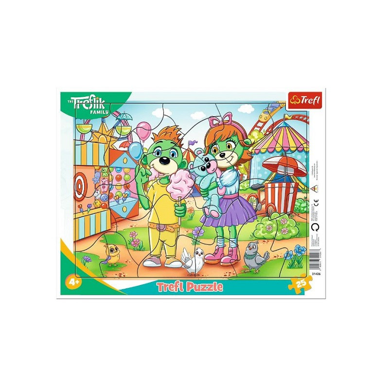 PUZZLE 25 Ramkowe Rodzinny dzień 31426