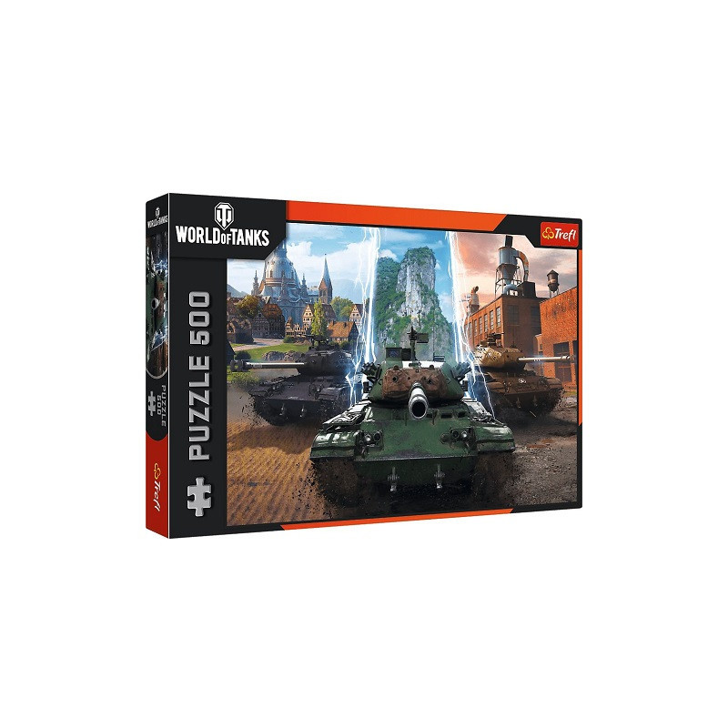 PUZZLE 500 World of Tanks: Czas na akcję! 37535