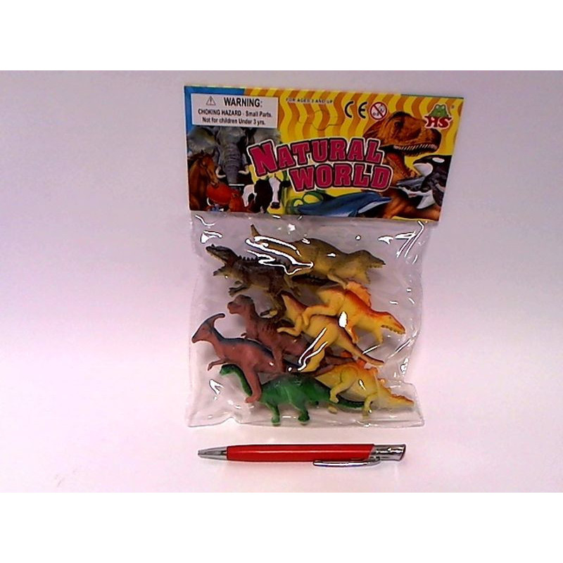 Dinozaury 6-8cm 8szt HHS068 05240