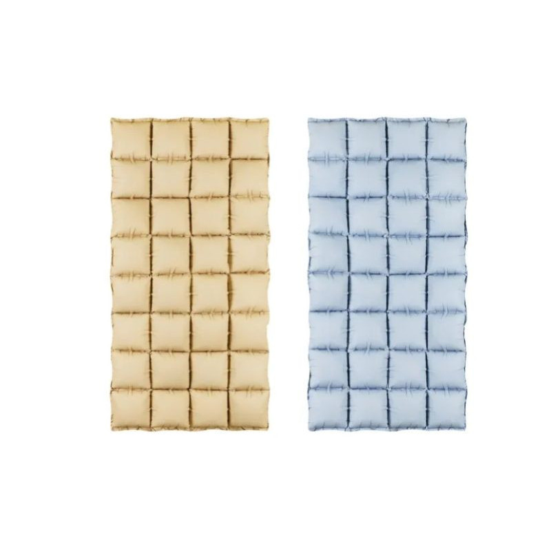 Balon fol.kurtyna dwustr.beż-nieb.55x110cm 60623