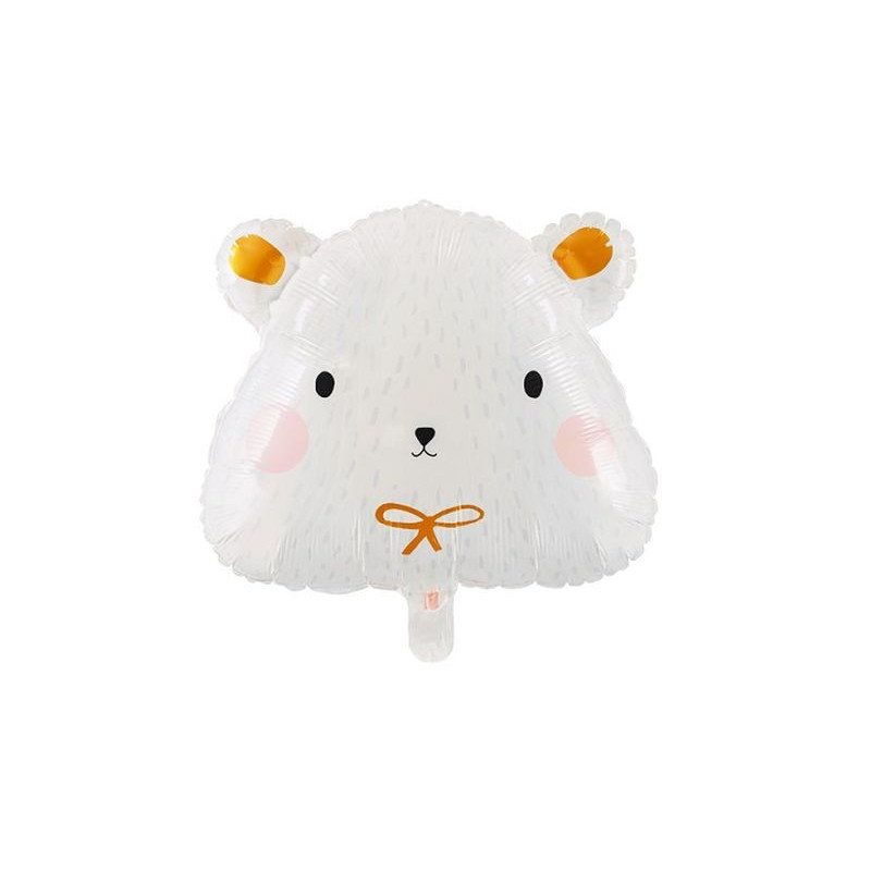 Balon fol.Miś polarny 51x45cm mix 83551