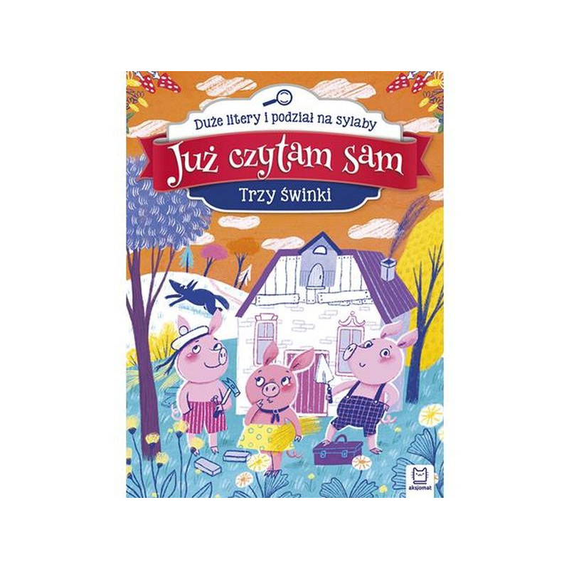 Już czytam sam Trzy świnki Duże litery... 66624