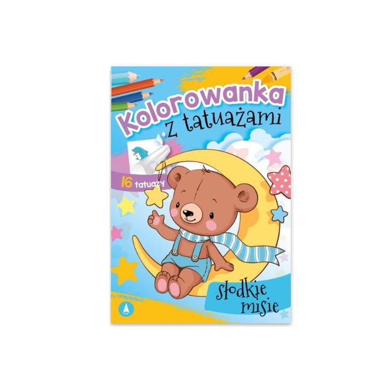 Kolorow.z tatuaż.Słodkie misie 73010 