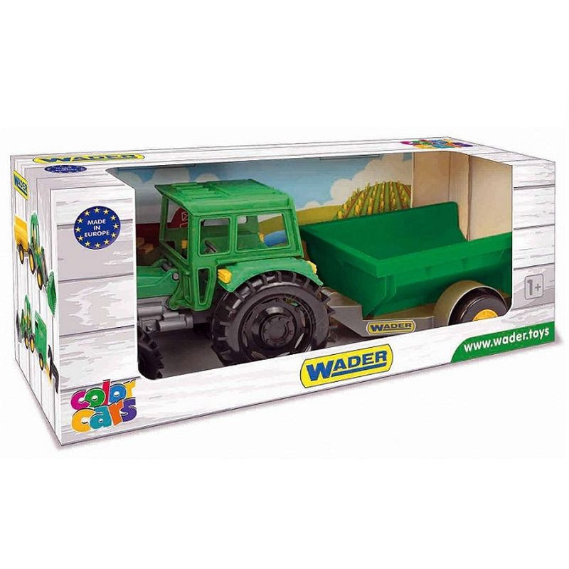WADER Farmer traktor z przyczepą kart.35022 50229