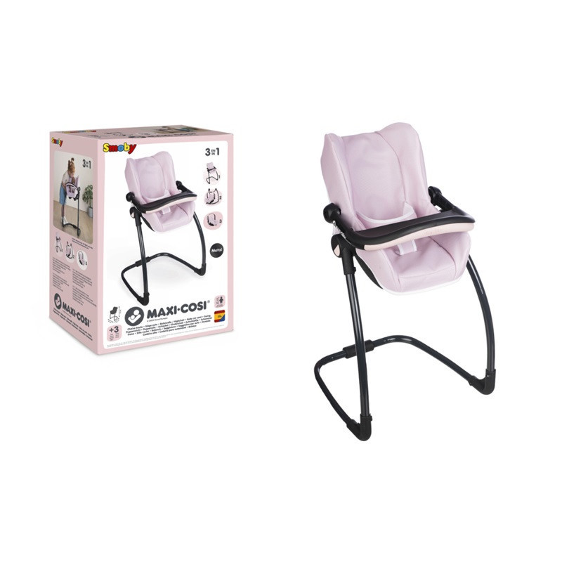SMOBY Maxi Cosi krzesełko 3w1 różowe 240242