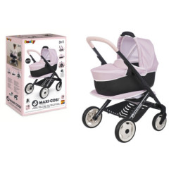 SMOBY Maxi Cosi wózek 3w1 różowy 253121