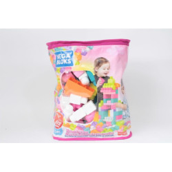 MEGA BLOKS klocki 80el torba róż DCH62 /4
