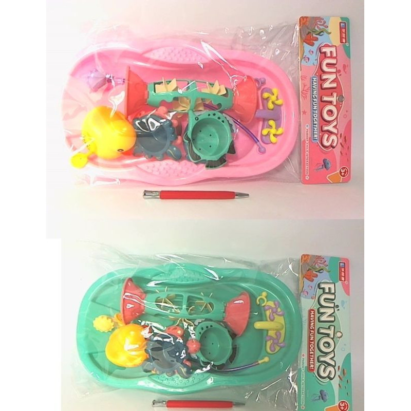 Wanienka zestaw zabawek do kąpieli 308-B119 06041