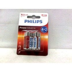  Bateria PHILIPS LR3 ALKALICZNA blister 49824