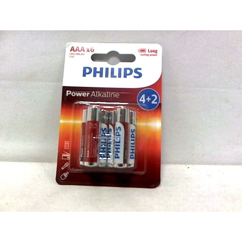  Bateria PHILIPS LR3 ALKALICZNA blister 49824