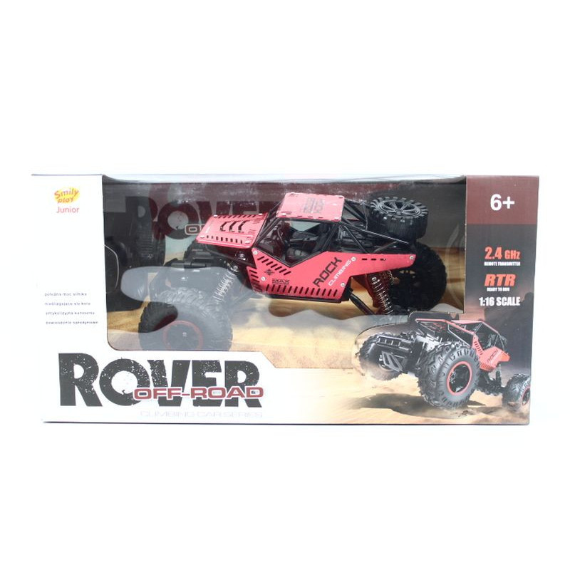 Auto R/C Junior czer akum/USB SmilyP SP83977 39772
