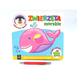  Kolor.z grubym obrys.Zwierz.morskie 31109