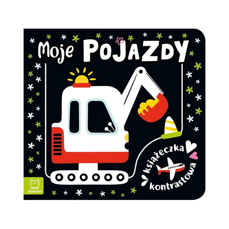  Książeczka kontrastowa Moje pojazdy 32342