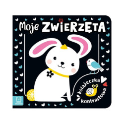  Książeczka kontrastowa Moje zwierzęta 32335