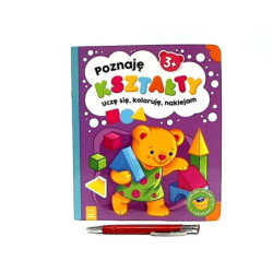 Uczę się, kolor...3+ Poznaję kształty 30645