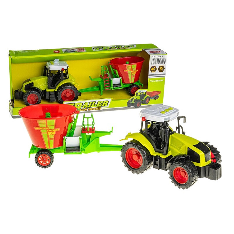  Traktor św/dźw z maszyną rolniczą 40576