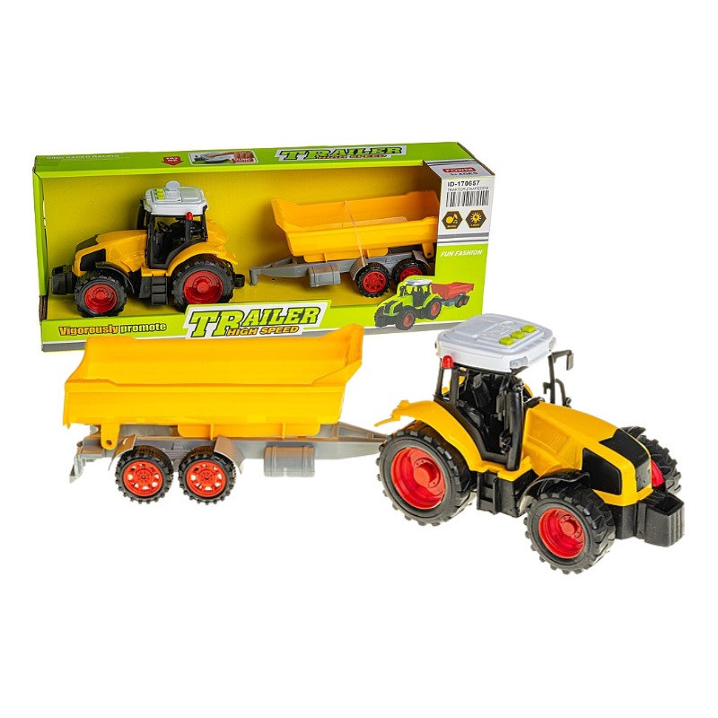  Traktor św/dźw z przyczepą 40651