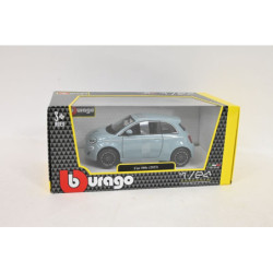BBU 1:24 Fiat 500E 2023 met.blue 21110BU 16709