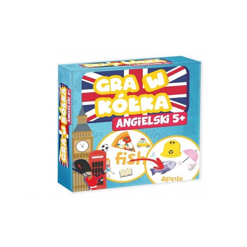 Gra w kółka Angielski 5+ 42838