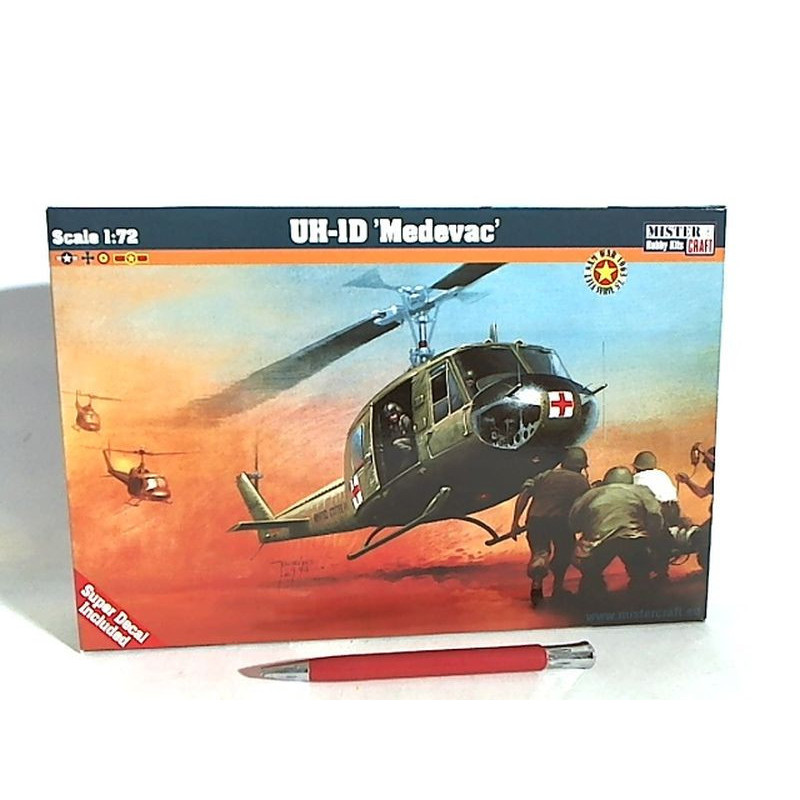 Model UH-1D Medevac D-80 1:72 40802