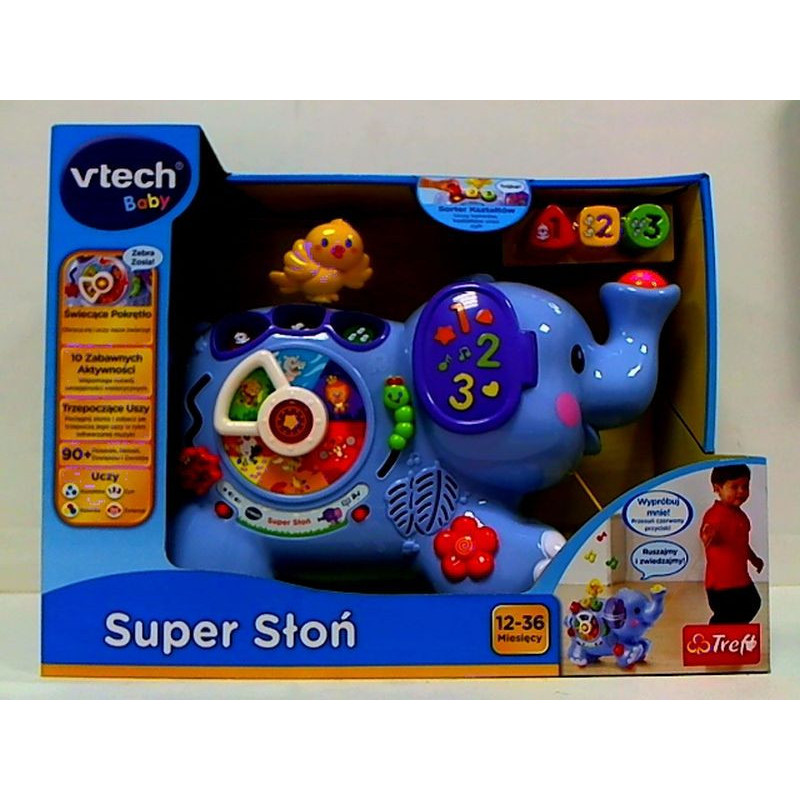 V-TECH Super Słoń edukacyjny 60978