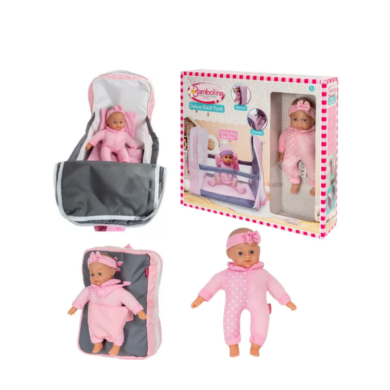 Lala z plecak.i łóżeczk.SmilyPl BD2117 89161