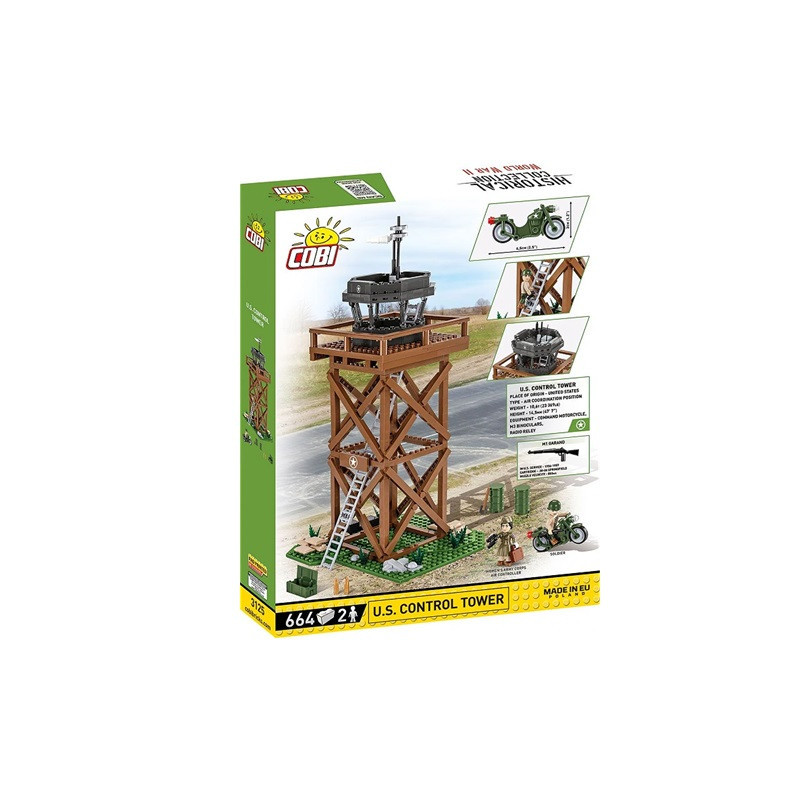 COBI HC WWII U.S.Control Tower 664kl 3125