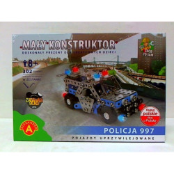 Mały konstruktor policja 16222
