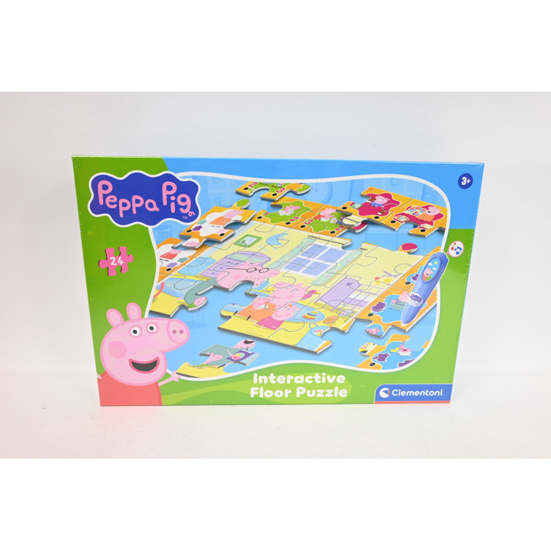 CLE Świnka Peppa interakt.puzzle dywan 16688