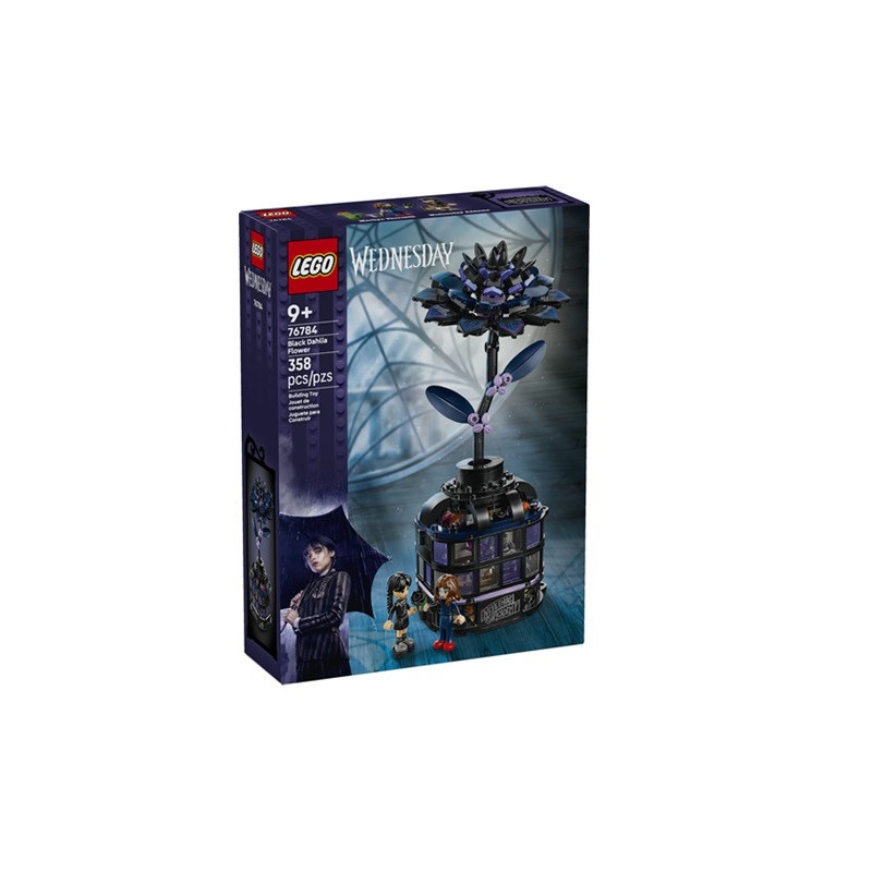 LEGO WEDNESDAY Kwiat czarnej dalii 76784