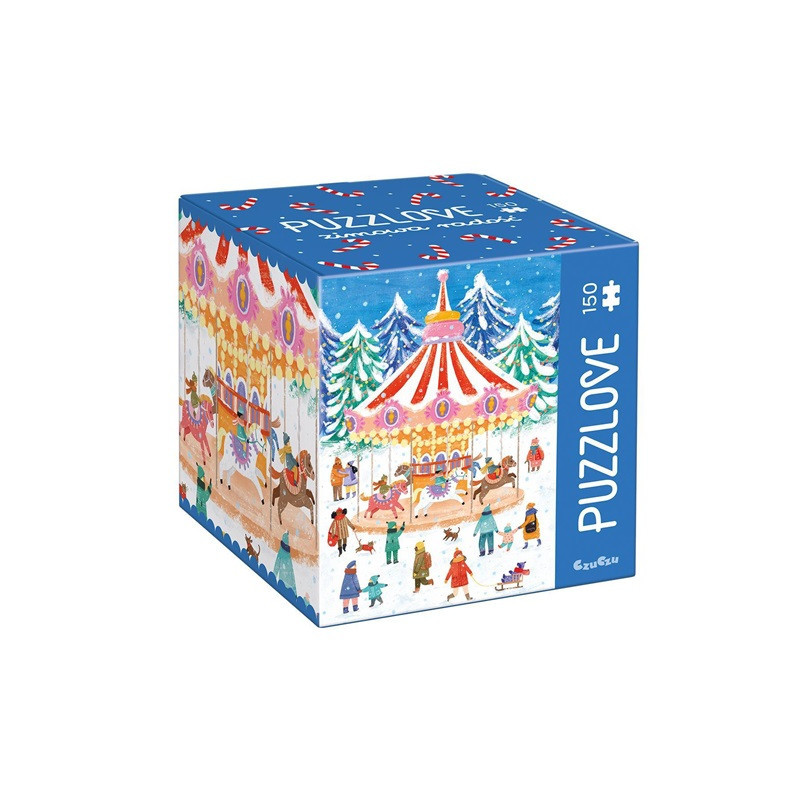 CzuCzu Puzzlove Zimowa radość 93570