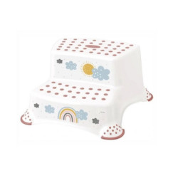  KEEEPER podest 2st.a/pośl.Rainbow biały 93162