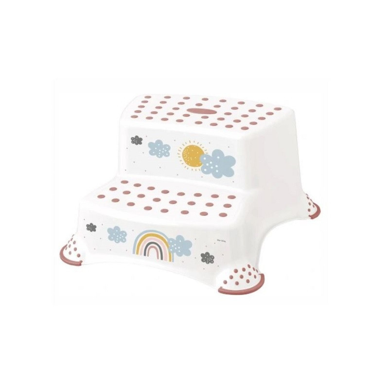  KEEEPER podest 2st.a/pośl.Rainbow biały 93162