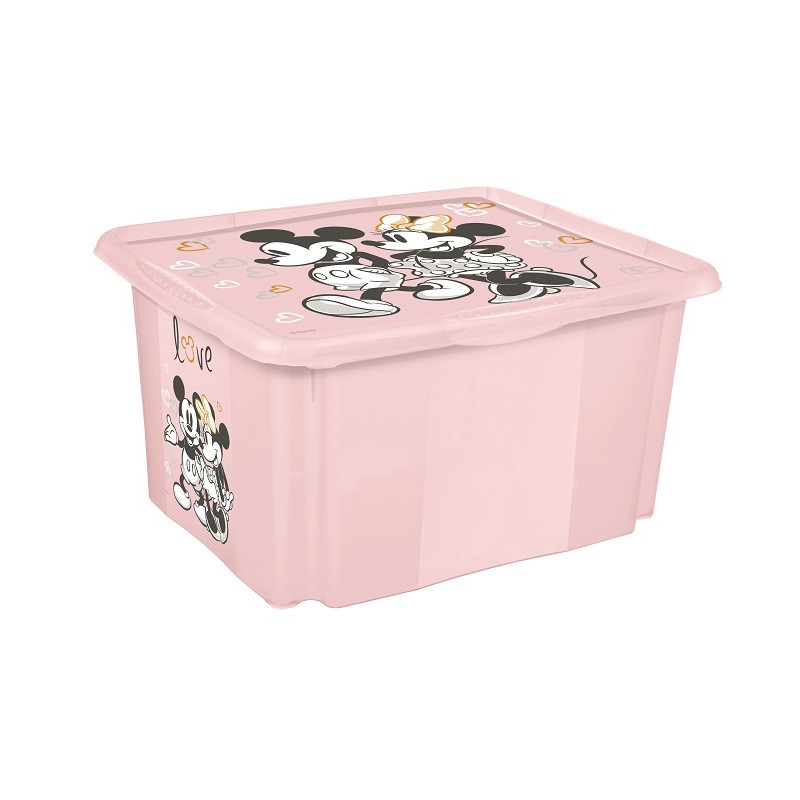  KEEEPER skrzyn.obr.pok.24L Minnie pink 81510