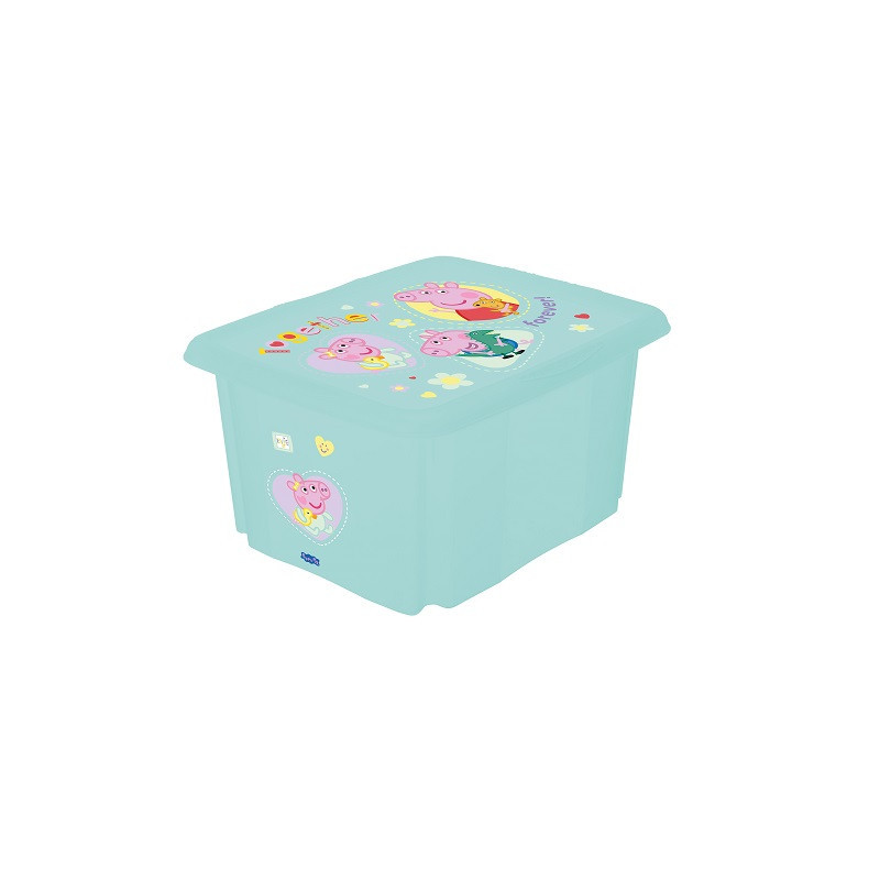  KEEEPER skrzyn.obr.pok.24L Peppa seledy 28864