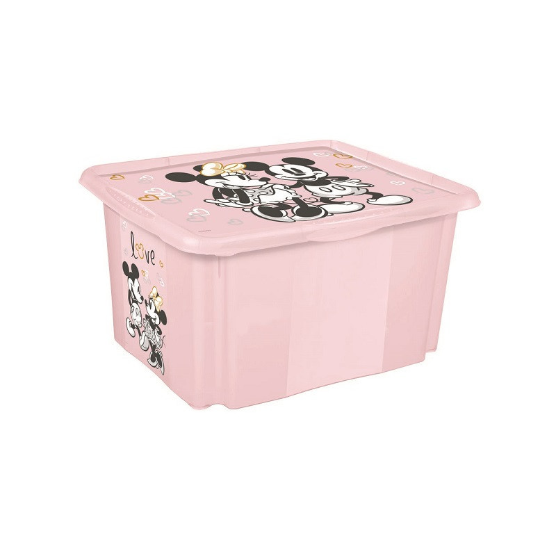  KEEEPER skrzyn.obr.pok.45L Minnie pink 81169