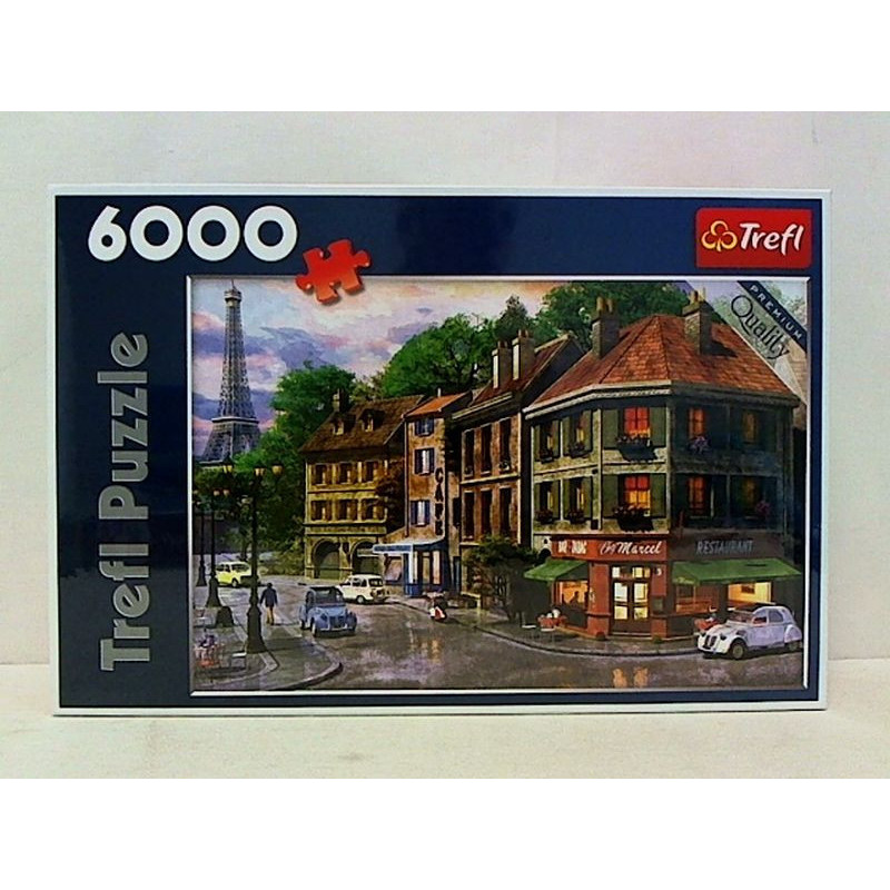 PUZZLE 6000 Uliczka Paryża 65001