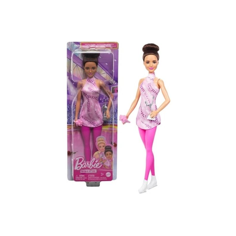 Barbie lalka łyżwiarka figurowa HRG37